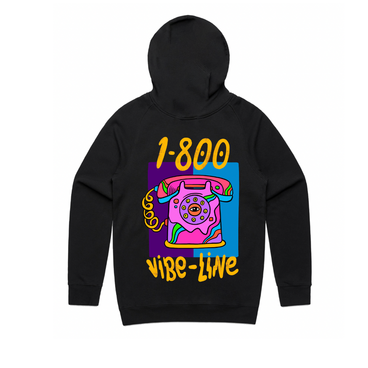 Vibeline Shine Bright Hoodie in Black