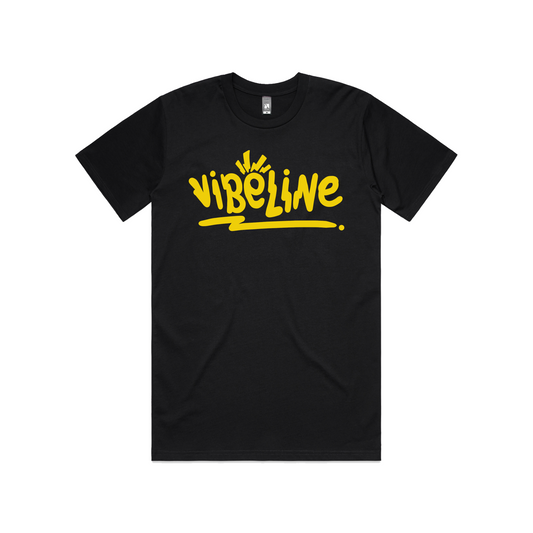 Vibeline Black and Yellow Tee